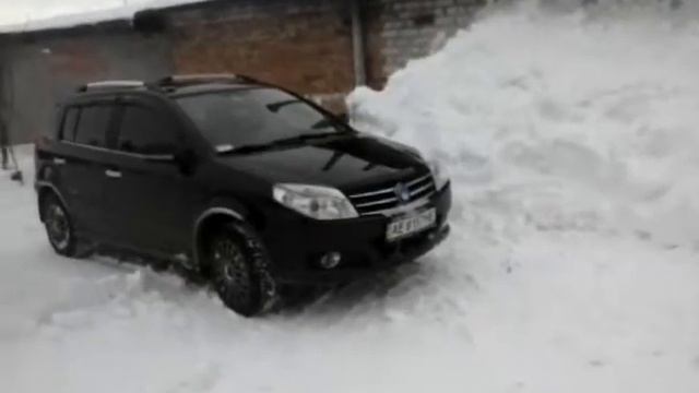 Geely пробиваем сугробы часть 2 смотреть онлайн