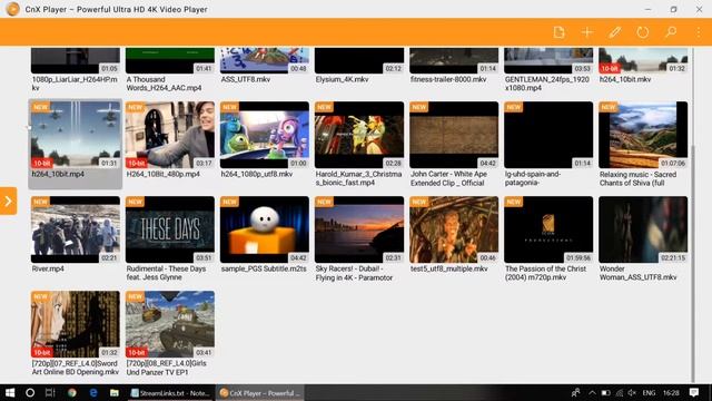 Top 4K Video Player 2019 | Windows 10 | Aidded by INTEL HW+ смотреть онлайн