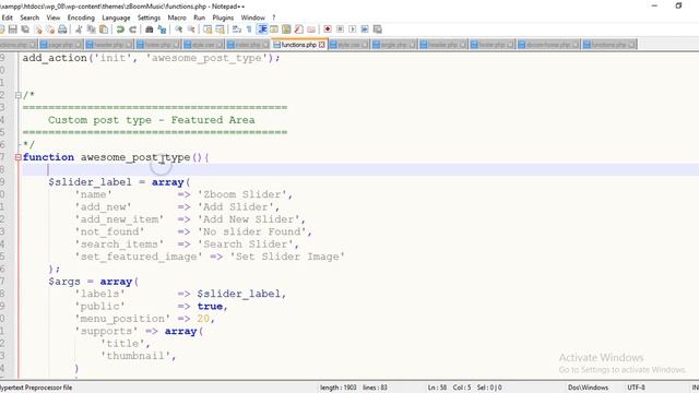 Commercial and zBoom Music template develop to WordPress | Part-WP2 смотреть онлайн