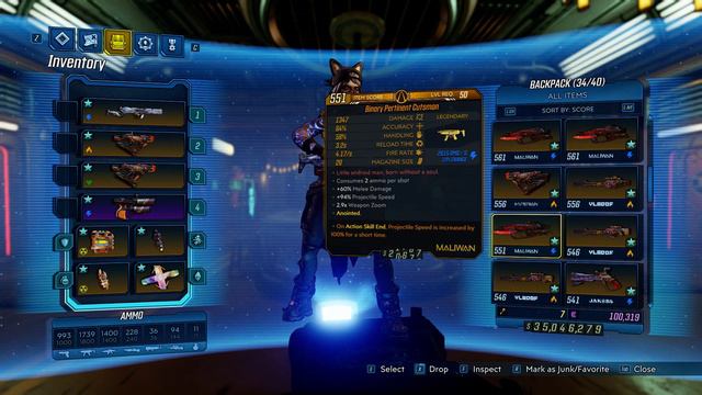 Borderlands 3 - Lvl 50 Amara Save (PC) смотреть онлайн