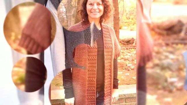 Вязание. Женские жилеты и безрукавки. Идеи для вдохновения. смотреть онлайн