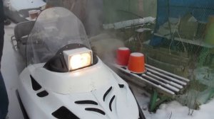 Снегоход Тайга с двс Матиз 0.8