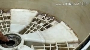 Из за не правильной смазки амартизаторов стиральной машины LG загудел подшипник.