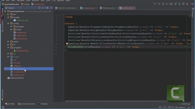 Создание бандла - Symfony 4 Flex ( #Основы 5 ) смотреть онлайн