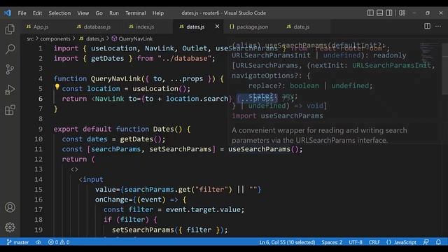 React Router 6 useLocation смотреть онлайн