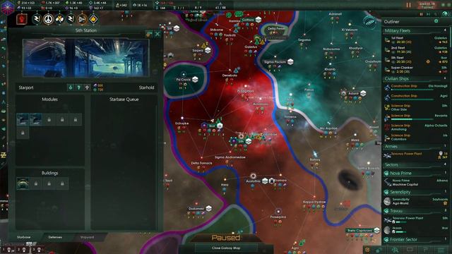 Stellaris - Peacekeeper Wars 12 - Unruly Batteries смотреть онлайн
