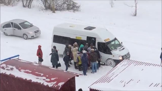 Апрельский снегопад. Мариинский Посад. 2017г, 20 апреля смотреть онлайн