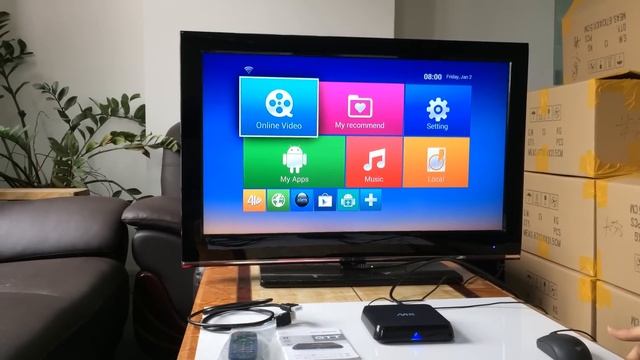 M8 OTT TV Box 4K Media Player Support 4K HDMI Output Fully Load смотреть онлайн