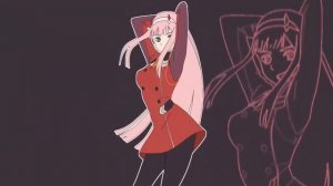 Zero two - DANCE full Song (1080p/60FPS) (TikTok Anime)