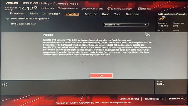 Windows 11 - SecureBoot und TPM aktivieren für Windows 11 Installation (Asus Mainboard / Intel CPU) смотреть онлайн