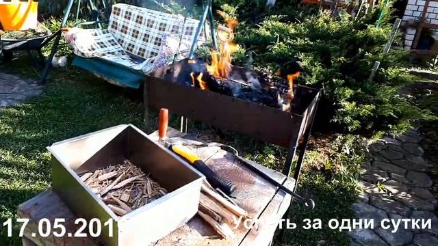 16.05.2019 ОТКРЫТИЕ РЫБОЛОВНОГО СЕЗОНА В ПОДМОСКОВЬЕ. КОПТИМ РЫБКУ. смотреть онлайн