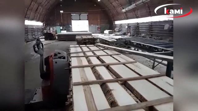 Горизонтальный двухпильный дисковый станок Барс ДГ2. Пиление березы на станке Барс ДГ-2 смотреть онлайн