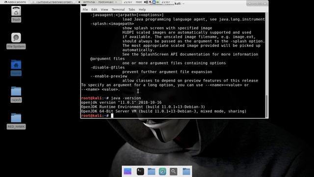how to install java kali linux смотреть онлайн