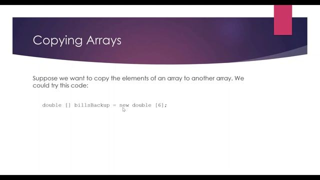 Java Arrays Part 1-6 смотреть онлайн