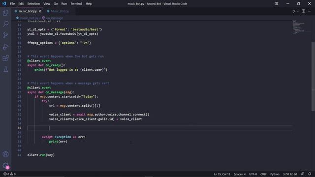 How to Create a Discord Music Bot [Python] смотреть онлайн