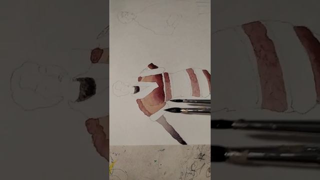 Техника изображения трикотажа (фэшн иллюстрация). Часть 1 смотреть онлайн