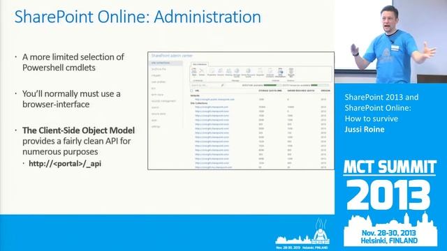 SharePoint 2013 and SharePoint Online: How to survive - Jussi Roine смотреть онлайн