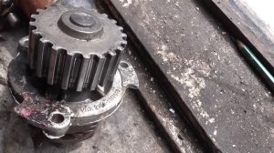 Замена помпы ваз 8 клапанный двс