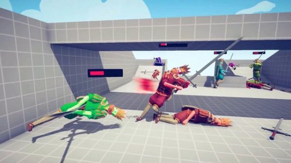 BATTLE ROYALE in MOD MAP | Totally Accurate Battle Simulator TABS