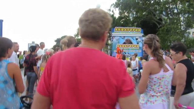 Прогулка по набережной Ялты. Крым.