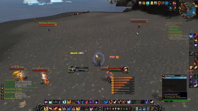 World of Warcraft Wrath Classic Fire Mage Leveling смотреть онлайн