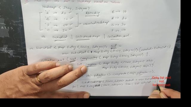 Value based sorting in HashMap in Java. смотреть онлайн