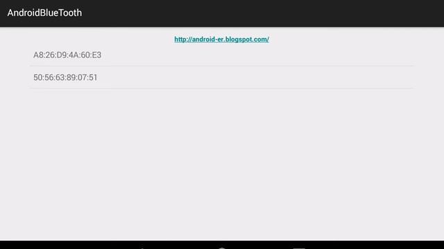 List paired BlueTooth devices, and read its information смотреть онлайн