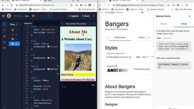 AP - CSP - Fonts Using Google Fonts смотреть онлайн