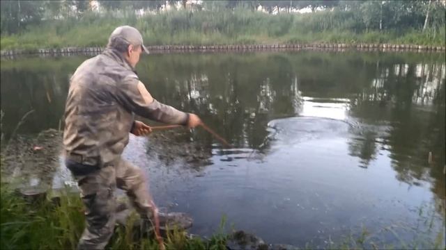 Коса для рыбалки.Херабуна.Карась.藻刈り鎌とマブナ釣り Рыбалка в Бутово. 18 07.17 смотреть онлайн