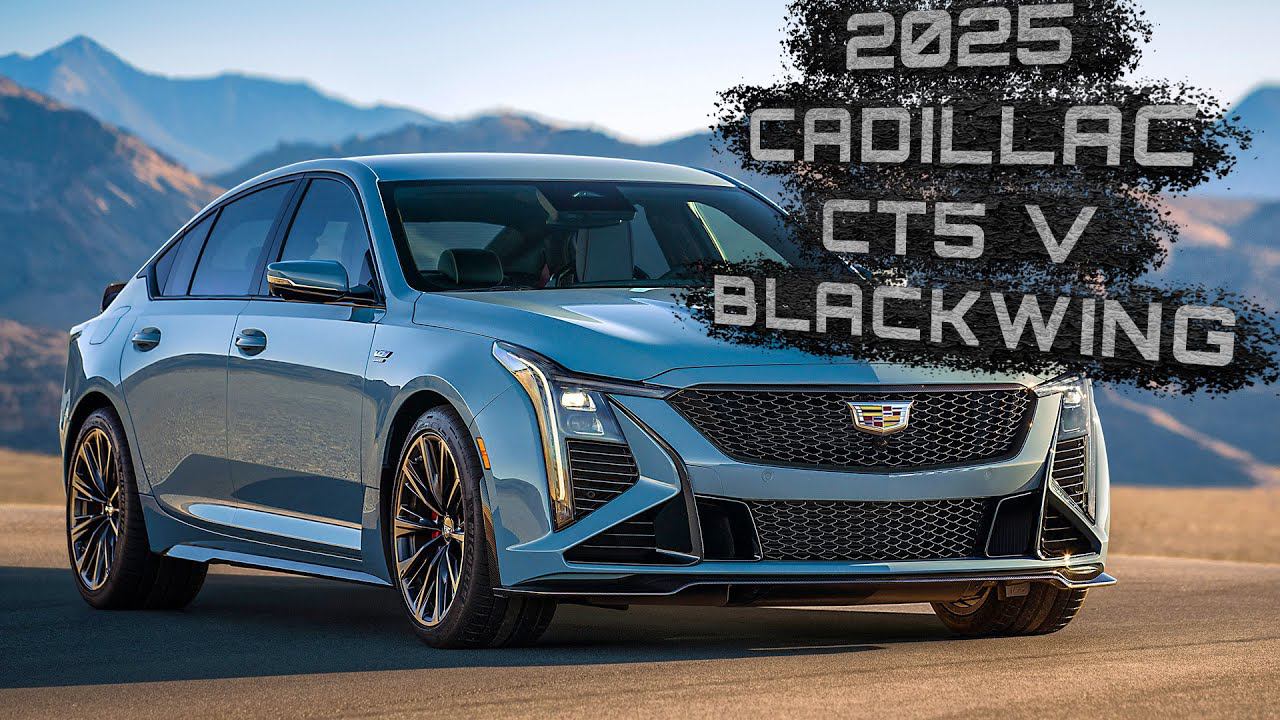 2025 Cadillac CT5 V Blackwing - Экстерьер, Интерьер и Сцены вождения! смотреть онлайн
