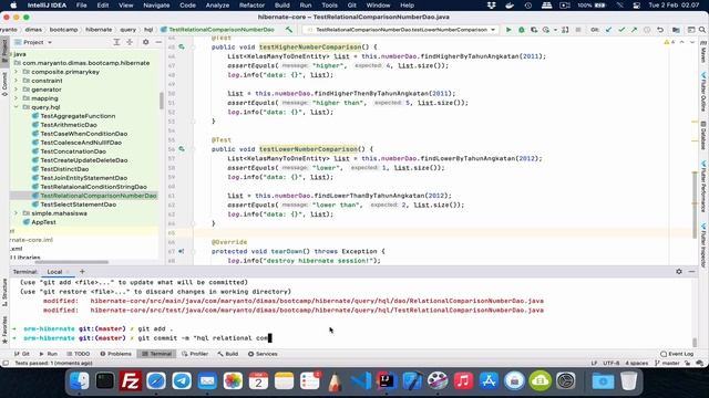 14.a - Relational Comparison Predicates dengan HQL | BELAJAR ORM HIBERNATE смотреть онлайн