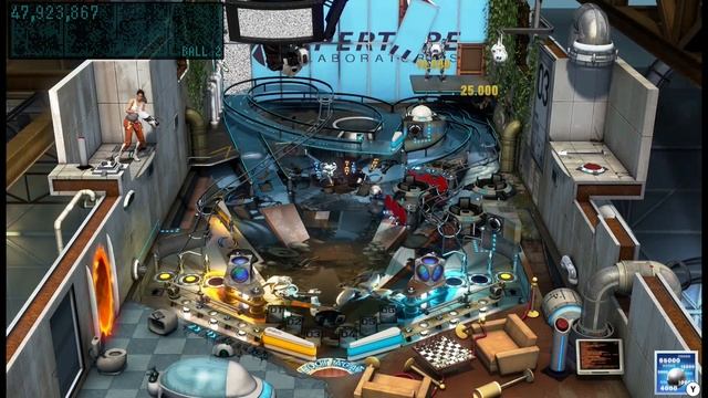 Pinball FX3 - Portal table - Gameplay - Portal Pinball - Dorafly смотреть онлайн