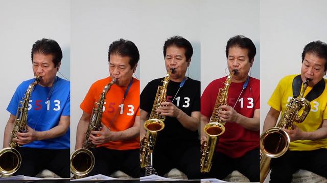 ※楽譜販売中【キャラバンの到着/ひとりサックス五重奏】♯127 来年1月29日JUNKSAXライブ決定〜(^_^)渋谷のJZBratで会いましょう！ 近藤淳 Channel5513 смотреть онлайн