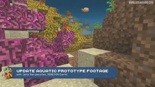 Minecraft 1.14: Update Aquatic - Dolphins, Coral Reefs, Trident, New Water Physics, Biomes & More! смотреть онлайн