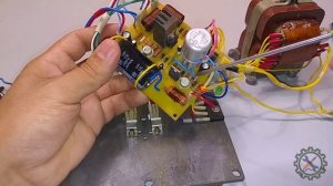 Мощный ЛАБОРАТОРНЫЙ БЛОК ПИТАНИЯ из журнала "В помощь радиолюбителю". Собран в 1999 году!