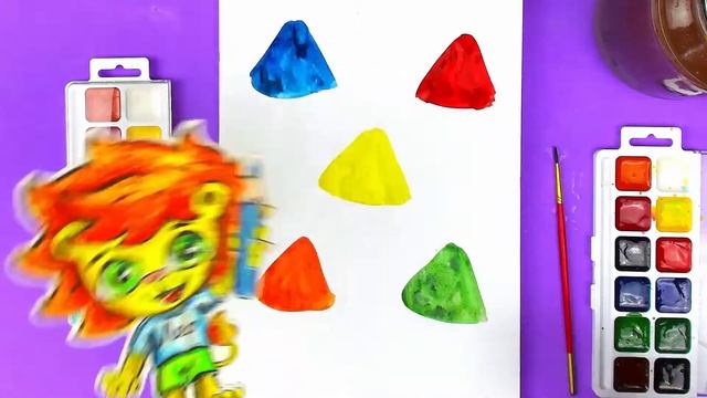 МЕДУЗЫ - рисунки для садика - урок рисования от 3 лет смотреть онлайн