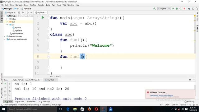 Constructor Overloading and Function Overloading in kotlin. Kotlin Programming tutorial in Hindi смотреть онлайн