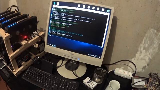 Как прогревают видеокарты??!Майнинг на HD7850! Часть 2 смотреть онлайн