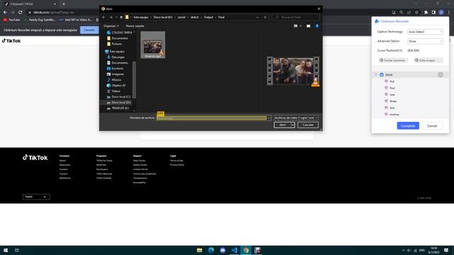 How to upload a video to tiktok using python (clicknium) смотреть онлайн