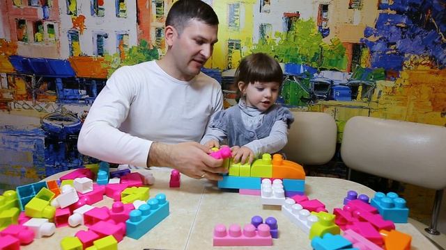 Делаем Самолет из конструктора MEGA BLOKS First Builders смотреть онлайн