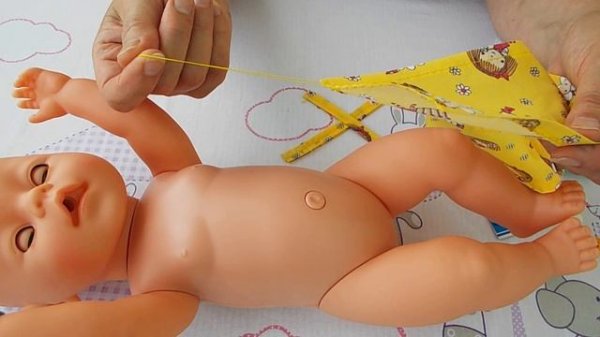 Одежда для куклы Беби Бон  как сшить ТОПИК-КОФТОЧКУ .