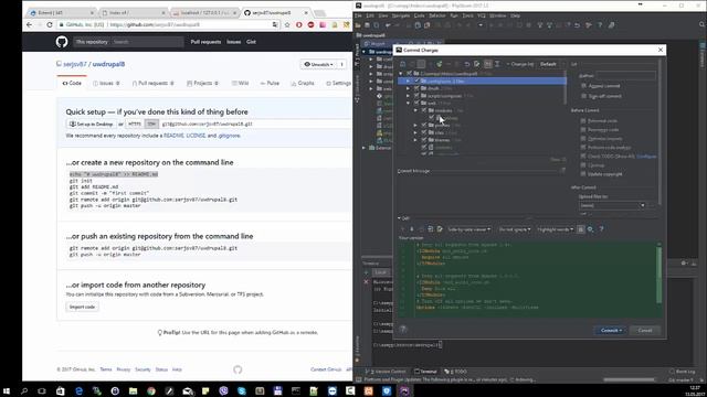 Drupal 8 + git + import export смотреть онлайн