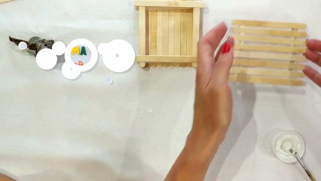 ДОМИК / Скворечник для птичек из палочек от мороженого своими руками / DIY / Bird house смотреть онлайн