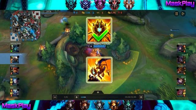 УНИВЕРСАЛЬНЫЙ БОЕЦ| ГАЙД НА ПАНТЕОНА LEAGUE OF LEGENDS WILD RIFT смотреть онлайн