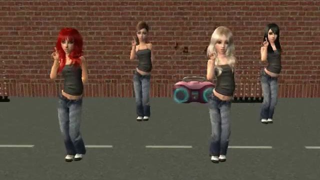 Usher - Love In This Club [ sims 2 hacked kids ] смотреть онлайн