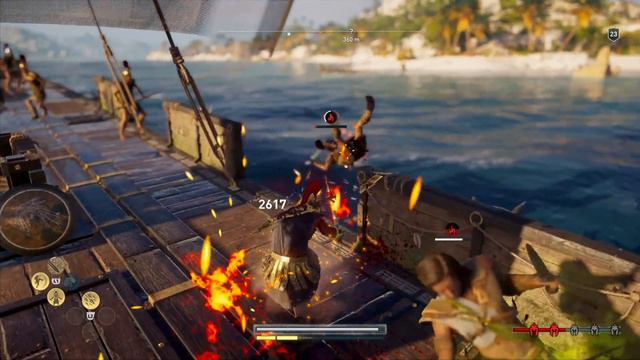 Assassin's Creed Odyssey - Gameplay Walkthrough Part 23 - Xenia & Pirates (Alexios) смотреть онлайн