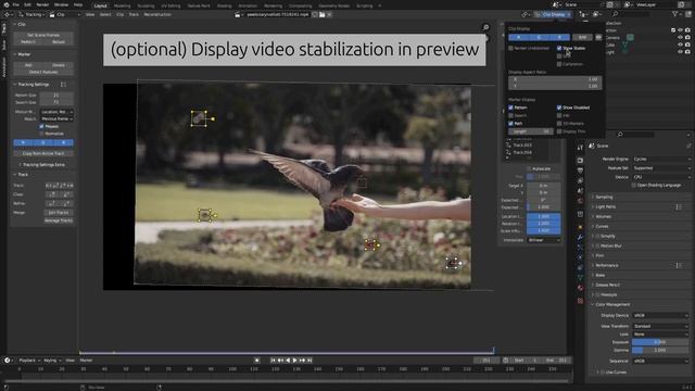 [Blender 3.4] Deshake/stabilize video quickly using Blender's VSE смотреть онлайн