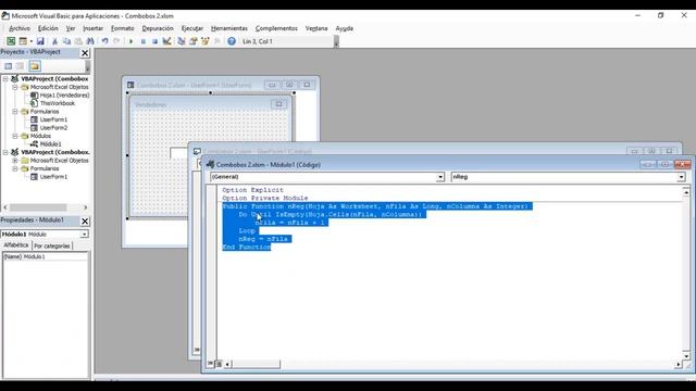 Macro Para Cargar Datos de Nuestra Hoja de Excel a un Combobox - Mejorado смотреть онлайн