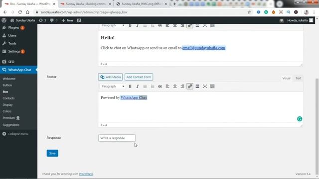 How to add WhatsApp chat button to a WordPress site смотреть онлайн