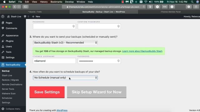 BackupBuddy Setup to Backup смотреть онлайн